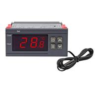 REGOLATORE DI TEMPERATURA DIGITALE AC 110V-220V 10A, DISPLAY LED, TERMOSTATO RIS