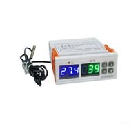 Regolatore di temperatura digitale DC 12 V 24 V AC 110 V riscaldamento | Modalità di riscaldamento e raffreddamento, programmazione del timer, temperatura costante automatica