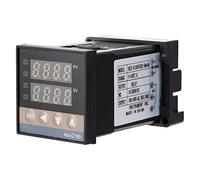 Regolatore di temperatura digitale Keenso PID Digital 0-400 ℃ Uscita relè controller per regolatore di temperatura per uso generale REX-C100FK02-M * AN