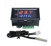 Regolatore di temperatura digitale, sensore impermeabile a doppio display, per incubatrice per animali domestici (30 cm)