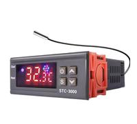 Regolatore di temperatura digitale STC-1000 220V 12V Due relè termostato for incubatore riscaldamento raffreddamento termoregolatore 1 pz(STC-3000 24 VDC)