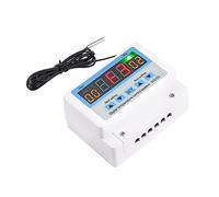 Regolatore di temperatura, Termostato digitale W3103 Max 6600W, interruttore regolatore di temperatura 30A, termostato DC 12V 24V sospeso a parete(5000W)