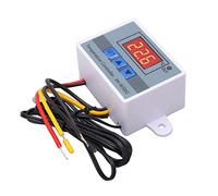 Regolatore di Temperatura, Termostato Elettronico Digitale Ad Alta Precisione, Interruttore Facile Usare con Sonda Impermeabile per Sistemi di Condizionamento 'aria (12V)