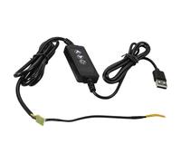 Regolatore di temperatura USB per termostato digitale a LED con controllo rapido, 62 mm x 27 mm x 12 mm, gamma -40 ~ 120 °C, tensione CC 5-12 V, design compatto per progetti fai da te, incubatori