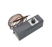 Regolatore di temperatura W1609101 Per Frigorifero Termostato Manuale Con Display Analogico Doppia Scala Fahrenheit Celsius Interruttore A Parete Chiude In Aumento