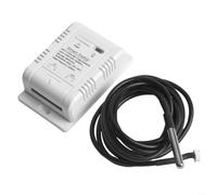 Regolatore di temperatura WiFi 20A per Smart Life compatibile WiFi (20A con | Capacità di corrente elevata 20A, per supporto app smart per vita, voce pronta, intervallo di ingresso 85-250V