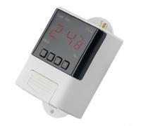 Regolatore di temperatura WiFi per serra, -40-99 °C, 10 A, controllo app | Regolatore di temperatura Wi-Fi, 110 - 230 V, -40 - 99 °C, 10 A/250 per riscaldamento/raffreddamento, per Tuya Smart App