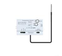 Regolatore di temperatura Zigbee con sensore impermeabile, per tuya per controllo Smart for Life App, relè a contatto secco AC85-265 V per serra, fermentazione e riscaldamento, monitoraggio climatico