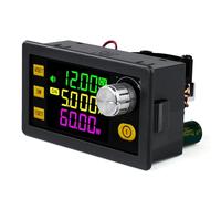 Regolatore di tensione 12V DC convertitore step down convertitore DC DC converter 12V 5V, DC 6-36V a DC 0-36V 120W 6A VA colore LCD modulo di potenza regolatore protezione (SK120)
