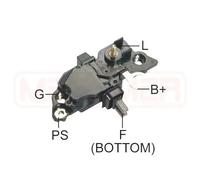 Regolatore di tensione 215236 ERA per OPEL FIAT