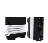 Regolatore di tensione a relè a stato solido SSR monofase da 0-10 V, 4-20 mA, 0-5 V, con radiatore, 10 A, 25 A, 40 A, 50 A, 60 A, 80 A(VD 0-10V,40A)