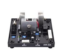 Regolatore di tensione automatico universale 30A 35A POW50A Generatore Regolatore di tensione automatico Stabilizzatore Modulo di controllo Spazzola Parti del generatore senza spazzole(Black 35A)