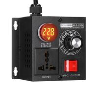 Regolatore di tensione continuo AC220V 5000W regolatore di tensione monofase variabile portatile regolatore di velocità della temperatura