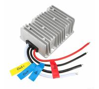 Regolatore di tensione DC in alluminio, 24 V a 13,8 V, 40 A, robusto | IP68 impermeabile, resistente agli urti, colata epossidica, per ambienti estremi, durevole