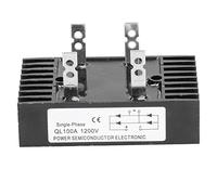 Regolatore di tensione del ponte del diodo ad alta potenza Regolatore di tensione 3 Fase 100A con dissipatore di calore Accurata protezione tuono efficiente affibile per vari