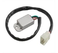 Regolatore di tensione dell'aletta di raffreddamento per Honda CT110 Model | Diretto e gioca, nessun cambio di cablaggio, adatto per modelli 1986-2003, uscita stabile 12V, impedisce lo scarico della