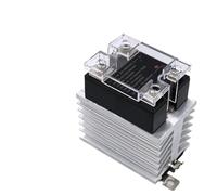 Regolatore di tensione di potenza 4-20 mA 0-10 V 0-5 V con dissipatore di calore Relè a stato solido 60 A 80 A Monofase DA AA DD VA(60A,AC control AC)