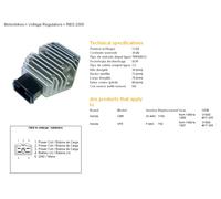 REGOLATORE DI TENSIONE DZE HONDA CBR1100XX 96-98, VFR750F 90-97 (35A) (31600-MY7