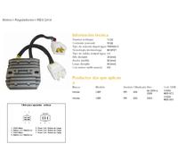 REGOLATORE DI TENSIONE DZE HONDA CBR600 RR 03-06 MOSFET (50A) (31600-MEE-872, 31