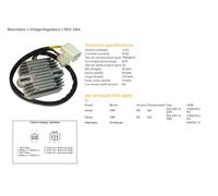 REGOLATORE DI TENSIONE DZE HONDA CBR600RR 03-06, CBR900 RR (929) 00-01, CB900 HO