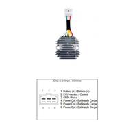 Regolatore di tensione DZE per Aprilia SR 125/150 '18-'24