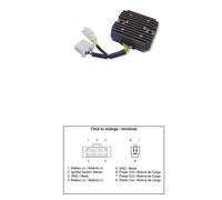 REGOLATORE DI TENSIONE DZE PER HONDA NX 650 DOMINATOR (25 A)