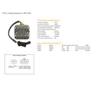 REGOLATORE DI TENSIONE DZE POLARIS RANGER 900 XP/CREW/60 '13-'15 MOSFE