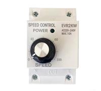 Regolatore di tensione elettronico 220V 10A e regolatore di velocità della ventola per smerigliatrici angolari, ventilatori e forni elettrici con controllo ad angolo di fase e montaggio su guida DIN