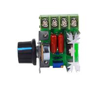 Regolatore di Tensione Motore Regolatore di Velocità Ca Regolabile 50-220V 2000W per Riscaldatore di Acqua Regolazione Termica per Variatore di Illuminazione