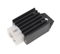 Regolatore Di Tensione Raddrizzatore A 4 Pin Da 12 V Per GY6 50 Cc 70 Cc 90 Cc 110 Cc 125 Cc ATV Quad Scooter Ciclomotore Dirt Raddrizzatore Regolatore Tensione(Black)
