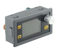 Regolatore di tensione variabile progettato in modo efficiente adatto per diverse applicazioni, tra cui elettronica fai da te; offre una chiara lettura LCD dei parametri chiave