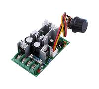 Regolatore di Velocita, Akozon PWM Regolatore di Tensione Regolatore di Velocità del Motore Interruttore Elettrico Controller Motore Elettrico con Protezione da Sovraccarico 20A DC10-60V