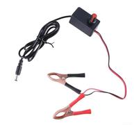 Regolatore di velocità continuo da 12 V CC, regolatore di velocità del ventilatore interruttore di controllo continuo con clip per raffreddamento del flusso d'aria e dispositivi di illuminazione