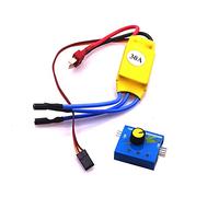 Regolatore di velocità del motore brushless trifase ad alta potenza DC 12V 30A PWM Regolatore Driver con prova del server