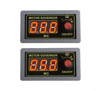 Regolatore di velocità del motore CC 5V-30V 150W con display digitale e protezione soft start per motori da 12 V 24 V, 2 pezzi