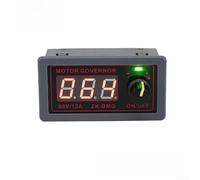 Regolatore di velocità del motore CC 9V-60V 12A 500W per regolatore PWM con manopola encoder digitale, frequenza regolabile 1KHz-99KHz, funzione soft start per applicazioni di controllo ventola e