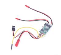 Regolatore di velocità del motore CC a due vie spazzolato per modelli RC, 6V-14V 5A (picco 7A), compatibile con batterie LiPo 2S/3S, bidirezionale avanti /