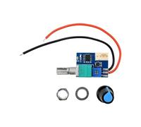 Regolatore Di Velocità Del Motore Della Ventola PWM A 4 Pin Con Interruttore A Manopola, Apparecchiatura Elettrica For Ventola A 1 Canale(With wire)