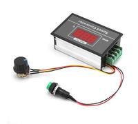 Regolatore di Velocità del Motore PWM DC Motor Speed Controller con Interruttore Start/Stop Momentaneo e Display Digitale 6-60V 12V 24V 36V 48V 30A