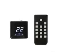 Regolatore di velocità della ventola con 4pin Per connettore PWM, interfaccia di ingresso DC5521 Tipo C e segnale a infrarossi telecomando supporta alimentazione 5V 12V 24V con ricarica rapida PD QC