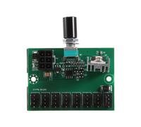 Regolatore di Velocità Della Ventola del Minatore 12V Case Computer Hub Della Ventola un 8 Canali PWM Regolatore Della Ventola Violenta Ad Alta