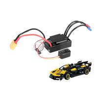 Regolatore di Velocità Elettronico RC Controller Universale Impermeabile | Regolatore di Tensione Veicoli per Elicotteri Controllo Induzione Test Auto Aerei Barche Aeroplani Veicoli da XT60 nero