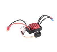 Regolatore di Velocità Elettronico RC Controller Universale Impermeabile | Regolatore di Tensione Veicoli per Elicotteri Controllo Induzione Test Auto Aerei Barche Aeroplani Veicoli da Spina a T rossa