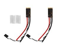 Regolatore di velocità ESC senza spazzole 45A RC Drone ESC con luce LED per FPV Crossing Drone Quattro assi Drone 2 pezzi
