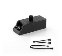 Regolatore di velocità per ventola PWM a 4 pin con alimentazione integrata e regolazione della velocità per ventole da 12 V, adatto per sistemi di raffreddamento con ventola USB e piccoli dispositivi