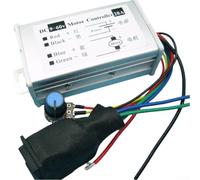 Regolatore di velocità PWM DC per motori elettrici, tensione di ingresso DC9 60V, corrente di uscita 0 20A, perfetto per ventola e controllo della ventilazione
