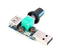 Regolatore di velocità USB per ventole con flusso d'aria regolabile e semplice collegamento alle fonti di alimentazione