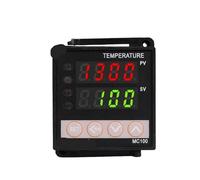 REGOLATORE DIGITALE DELLA TEMPERATURA Termostato in Potenza 24V DC AC, Ingresso sensore termocoppia KJE PT100, Uscita relè(Power Supply 12VDC)