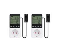 Regolatore Digitale di Temperatura e Umidità, Presa, Termostato, Regolatore di Riscaldamento e Raffreddamento, Presa di Corrente, Spina UE