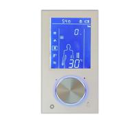 Regolatore Digitale Per Doccia Da Bagno, Termostato Di Controllo Touch Screen A Led A 3 Vie, Valvola Digitale Per Doccia, Presa Di Corrente Intelligente Lcd Compatibile